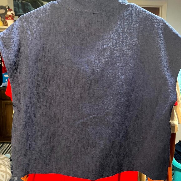 NWT Maeve by Anthropologie Short-Length Navy Sleeveless Top SZ Small - Picture 7 of 7